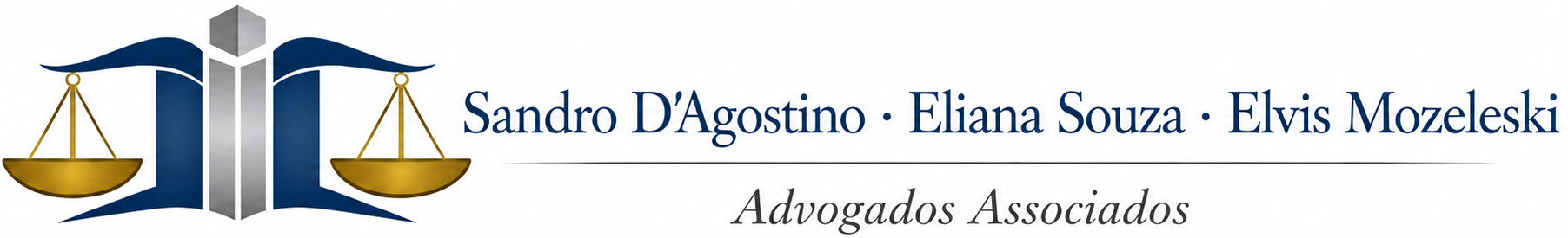 Sandro D'Agostino · Eliana Souza · Elvis Mozeleski — Advogados Associados